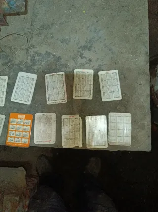 Lote CALENDARIOS DE BOLSILLO (AÑOS 50–60)