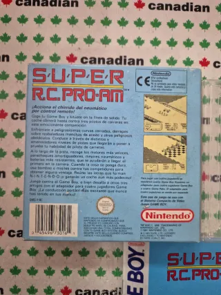 Super R.C. Pro-Am Game Boy