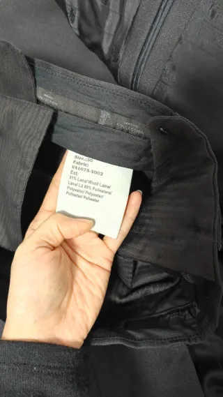 Traje de hombre negro