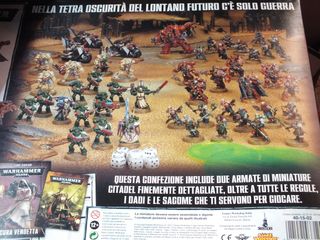 Oscura vendetta Warhammer 40000 box esercito Caos