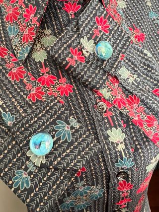 Copribottoni “gocce di Vetro Soffiato” Turchese