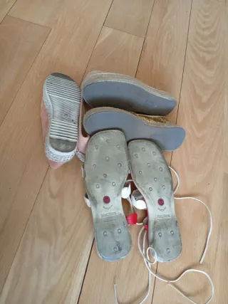 Alpargatas y Sandalias Talla 38