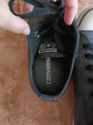 Converse negras/grises