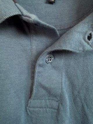 Polo Barbour Azul Rayas Talla XXL