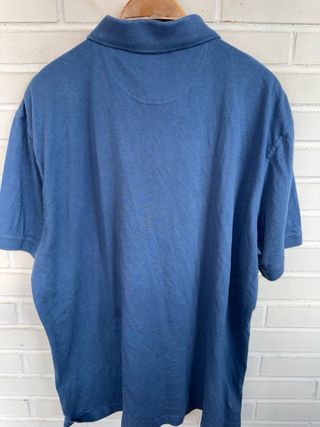 Polo Barbour Azul Rayas Talla XXL