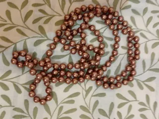 Collar largo de perlas