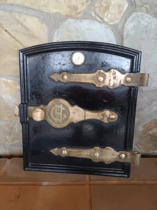 Puerta Asador Cocina Hierro Fundido