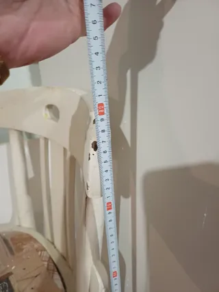 4 Sillas Antiguas Tapizadas Madera