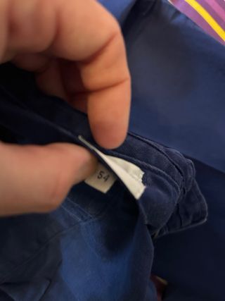 Pantaloni Armani Uomo Blu