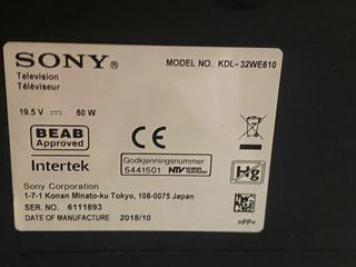 Televisor Sony KDL-32WE610