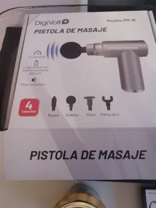 Pistola para darte masajes tu mismo