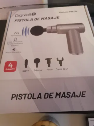 Pistola para darte masajes tu mismo