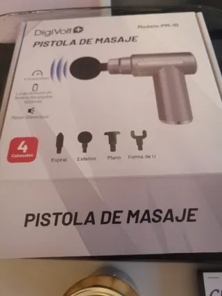 Pistola para darte masajes tu mismo