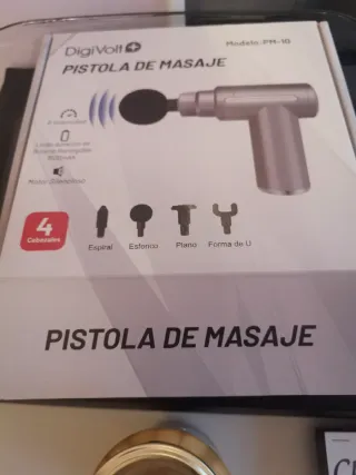 Pistola para darte masajes tu mismo