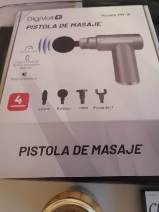 Pistola para darte masajes tu mismo