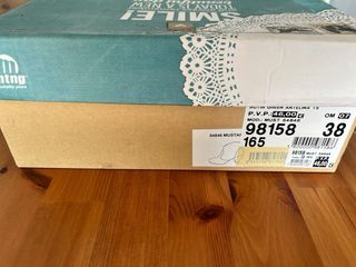 Botines Mustang Verde Talla 38