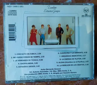 Zombies - Extraños juegos. Cd