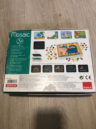 Goula Mosaic Juego de Ensartar Gatos