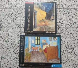 2 Puzzle Clementoni Van Gogh 1000 pezzi