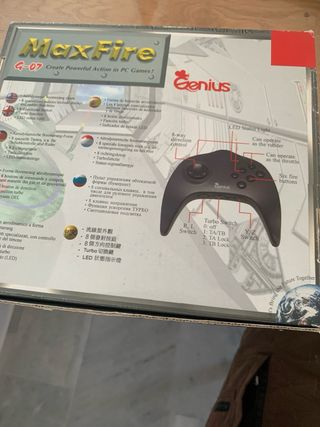 Joystick Genius MaxFire para PC
