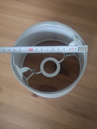 Tulipa lámpara IKEA tela