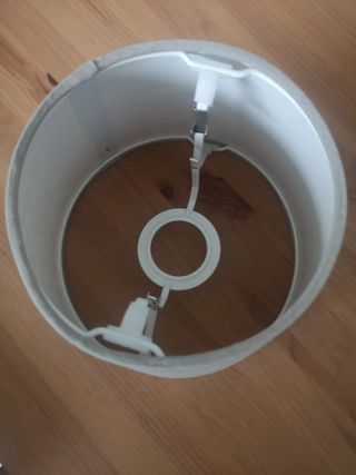 Tulipa lámpara IKEA tela