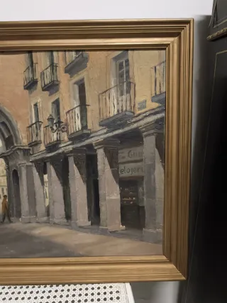Óleo sobre lienzo Madrid