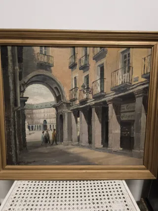 Óleo sobre lienzo Madrid