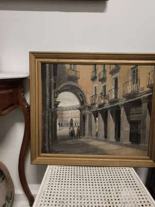 Óleo sobre lienzo Madrid