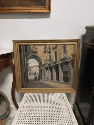 Óleo sobre lienzo Madrid