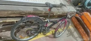 Bicicleta infantil rosa