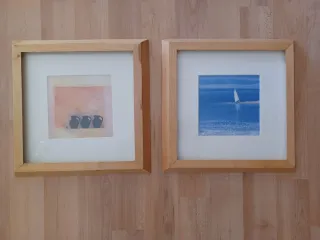 2 Cuadros Decorativos Ikea Madera