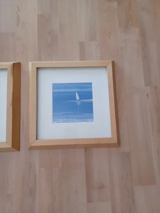 2 Cuadros Decorativos Ikea Madera