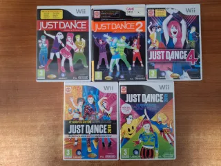 Pacchetti di giochi di ballo Wii Just Dance (5 giochi) PAL Spagna