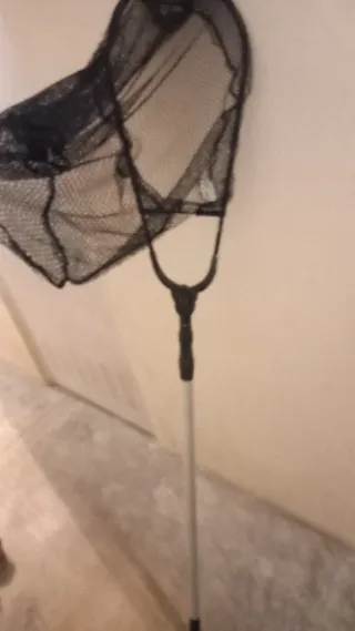 Salabre,tripode,caña de carbono,carrete,pesca