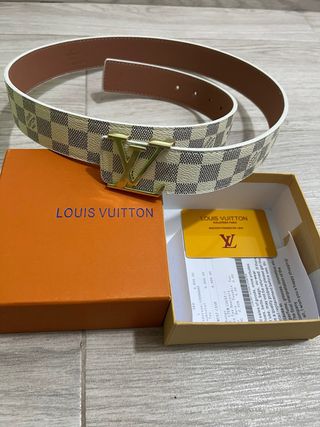Cintura Louis Vuitton Damier Azur