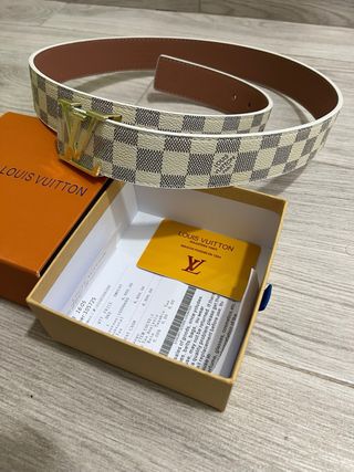 Cintura Louis Vuitton Damier Azur