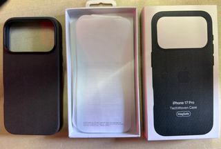 Cover iPhone 17 Pro TechWoven Nero