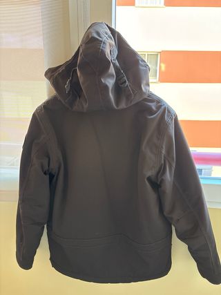 Anorak Acolchado Napapijri Marrón Chocolate