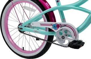 Bicicleta infantil con cesta y asiento