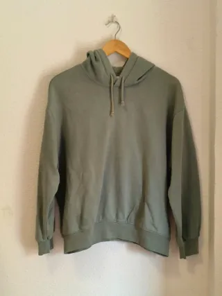 Sudadera H&M verde talla S