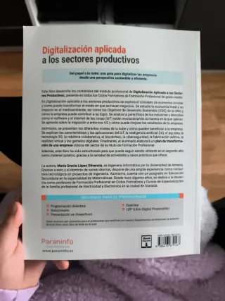 Digitalización aplicada a los sectores producti...