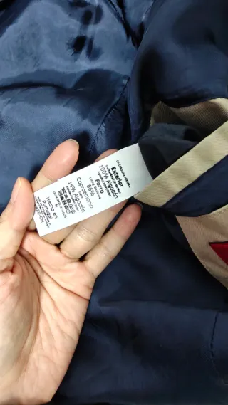 Abrigo Burberry Beige Talla M