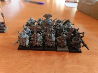 Warhammer Enanos Cañón y Figuras