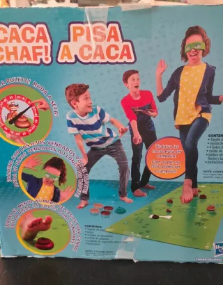 Juego de mesa Caca Pisa Chaf! De Hasbro