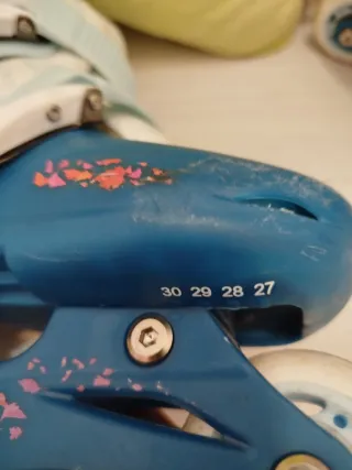 Patines aprendizaje Frozen Talla 27-30 3 ruedas