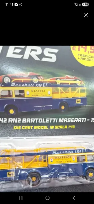 Maserati 3500 G.T. Bartoletti Trasporter