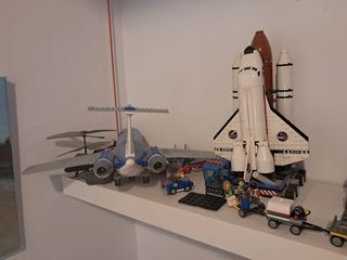 Lego City Estación de Policía y Vehículos, avión,