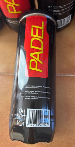 10 botes de pelotas Padel Tecnifibre