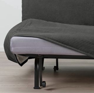 Sofá cama gris 2 plazas